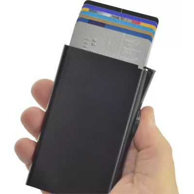 branded Cards in a Flash, Black, from our range of promotional Business Card Holders