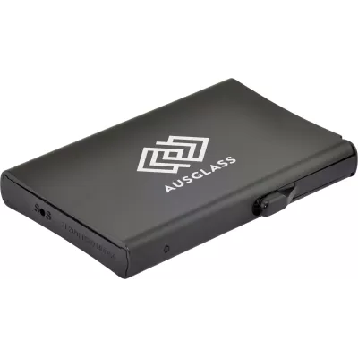 branded Cards in a Flash, Indent, from our range of promotional Business Card Holders