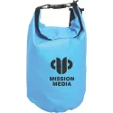 branded Aqua Dry Bag, 15 litre, from our range of promotional Drawstring Bags &amp; Back Sacks