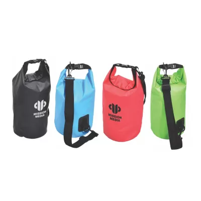 branded Aqua Dry Bag, 5 litre, from our range of promotional Drawstring Bags & Back Sacks