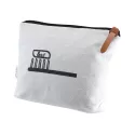 branded Calico Toiletry/Makeup Bag 14.5cmx22.5cm, from our range of promotional Toiletry Bags