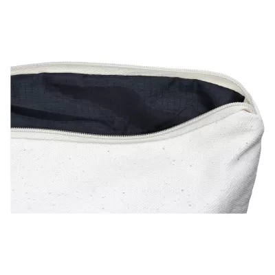 branded Calico Toiletry/Makeup Bag 14.5cmx22.5cm, from our range of promotional Toiletry Bags