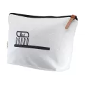 branded Calico Toiletry/Makeup Bag 17x27x8.5cm, from our range of promotional Toiletry Bags