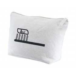 branded Calico Toiletry/Makeup Bag 17x27x8.5cm, from our range of promotional Toiletry Bags