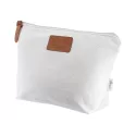 branded Calico Toiletry/Makeup Bag 17x27x8.5cm, from our range of promotional Toiletry Bags