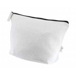 branded Calico Toiletry/Makeup Bag 17x27x8.5cm, from our range of promotional Toiletry Bags