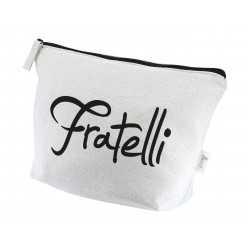 branded Calico Toiletry/Makeup Bag 17x27x8.5cm, from our range of promotional Toiletry Bags