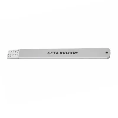 branded Measure-Mate Scale Rule, Silver, from our range of promotional Rulers