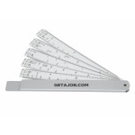 Rulers - Measure-Mate Scale Rule, Silver