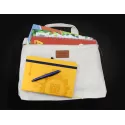 branded Calico Conference Bag 28cm x 37cm x 6cm, from our range of promotional Conference Bags &amp; Satchels