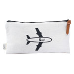 Travel &amp; Trolley Bags  - Calico Travel Pouch 12.5cm x 24.5cm