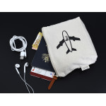 Travel &amp; Trolley Bags  - Calico Travel Pouch 14.5cm x22.5cm x5cm