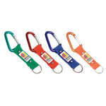 branded Glacier Combo K/Ring- Indent- Dome Print, from our range of promotional Metal Keyrings