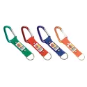 branded Glacier Combo K/Ring- Indent- Dome Print, from our range of promotional Metal Keyrings