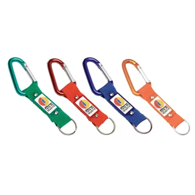 branded Glacier Combo K/Ring- Indent- Dome Print, from our range of promotional Metal Keyrings