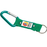 branded Glacier Combo K/Ring- Indent- Dome Print, from our range of promotional Metal Keyrings