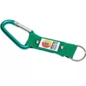 branded Glacier Combo K/Ring- Indent- Dome Print, from our range of promotional Metal Keyrings