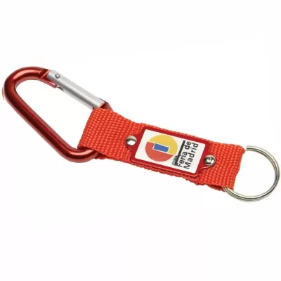 branded Glacier Combo K/Ring- Indent- Dome Print, from our range of promotional Metal Keyrings