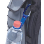 branded Glacier Combo K/Ring- Indent- Dome Print, from our range of promotional Metal Keyrings