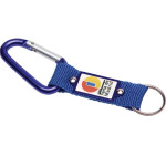 branded Glacier Combo K/Ring- Indent- Dome Print, from our range of promotional Metal Keyrings
