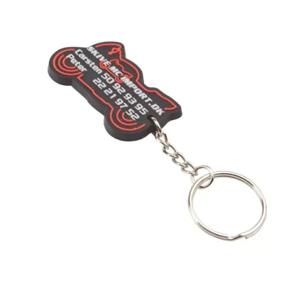 branded Metropolis Keyring 51-90mm Mould- Indent, from our range of promotional Metal Keyrings