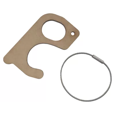 branded Touch Guard Keyring, from our range of promotional Metal Keyrings