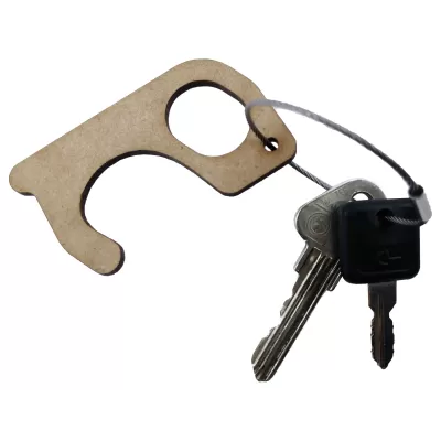 branded Touch Guard Keyring, from our range of promotional Metal Keyrings