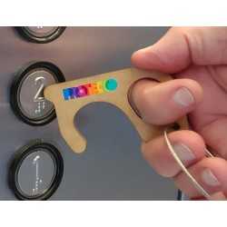 branded Touch Guard Keyring, from our range of promotional Metal Keyrings
