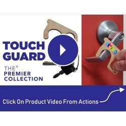 branded Touch Guard Keyring, from our range of promotional Metal Keyrings
