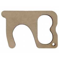 branded Touch Guard Maxi, from our range of promotional Metal Keyrings