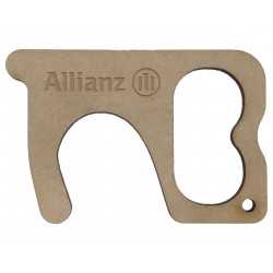 branded Touch Guard Maxi, from our range of promotional Metal Keyrings