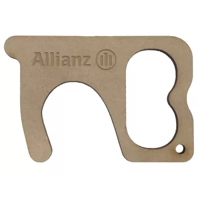 branded Touch Guard Maxi, from our range of promotional Metal Keyrings