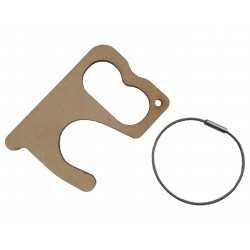 branded Touch Guard Maxi, from our range of promotional Metal Keyrings