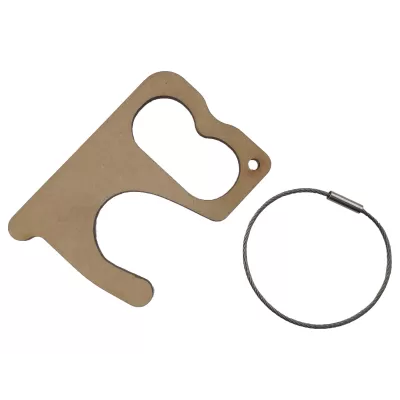 branded Touch Guard Maxi, from our range of promotional Metal Keyrings