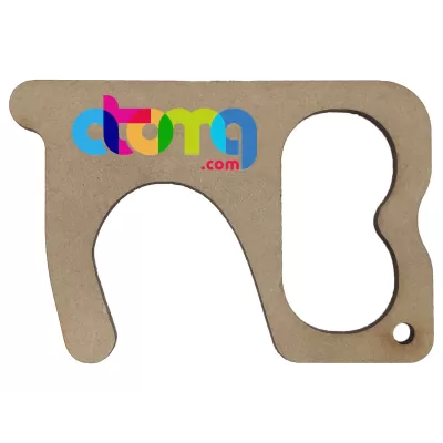 branded Touch Guard Maxi, from our range of promotional Metal Keyrings