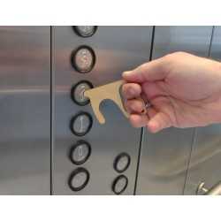 branded Touch Guard Maxi, from our range of promotional Metal Keyrings