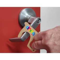 branded Touch Guard Maxi, from our range of promotional Metal Keyrings
