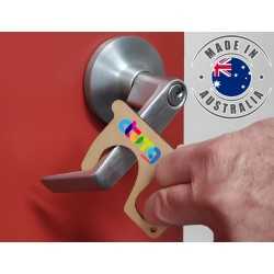 branded Touch Guard Maxi, from our range of promotional Metal Keyrings