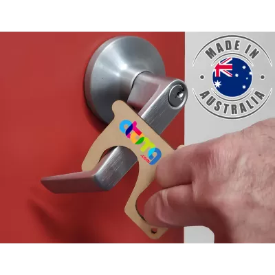 branded Touch Guard Maxi, from our range of promotional Metal Keyrings