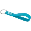 branded Silicone Sling Keyring - Indent, from our range of promotional Printed Keyrings