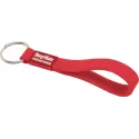 branded Silicone Sling Keyring - Indent, from our range of promotional Printed Keyrings