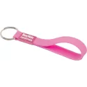 branded Silicone Sling Keyring - Indent, from our range of promotional Printed Keyrings