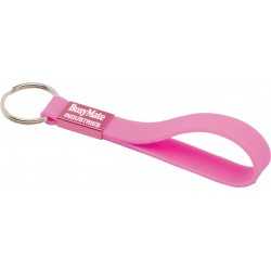 branded Silicone Sling Keyring - Indent, from our range of promotional Printed Keyrings