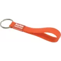 branded Silicone Sling Keyring - Indent, from our range of promotional Printed Keyrings