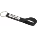 branded Silicone Sling Keyring with Dome-Indent, from our range of promotional Printed Keyrings