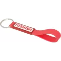 branded Silicone Sling Keyring with Dome-Indent, from our range of promotional Printed Keyrings