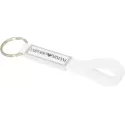 branded Silicone Sling Keyring with Dome-Indent, from our range of promotional Printed Keyrings