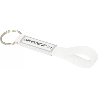 branded Silicone Sling Keyring with Dome-Indent, from our range of promotional Printed Keyrings