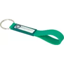 branded Silicone Sling Keyring with Dome-Indent, from our range of promotional Printed Keyrings