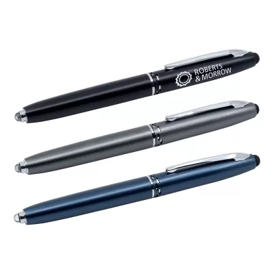 branded Lux Stylus Metal Pen & Torch, from our range of promotional Metal Promotional Pens